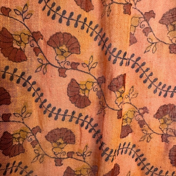 Poupette St. Barth Dress Poncho Chacha cover up one size. Coral - Picture 5 of 10